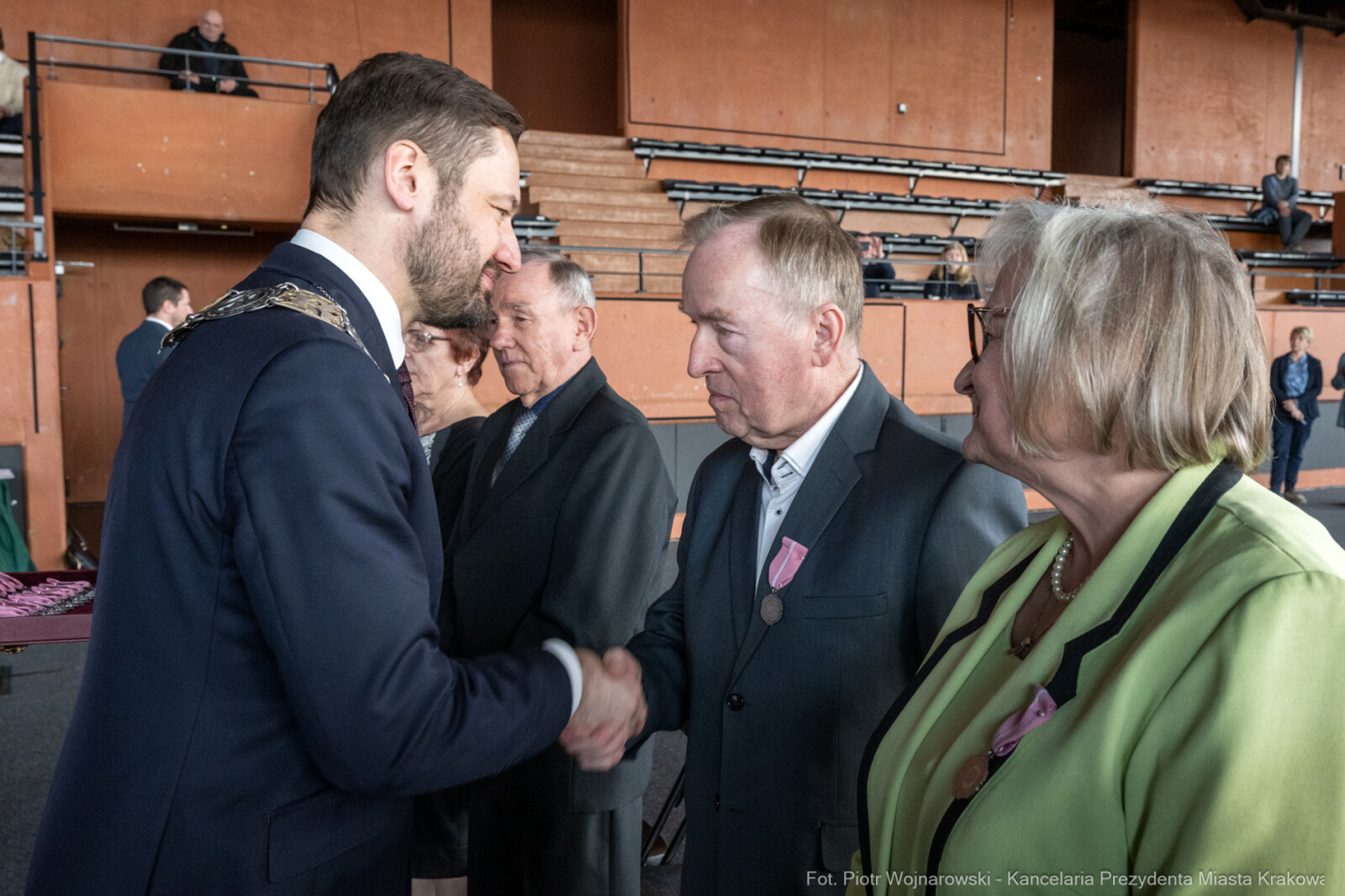 Miszalski, medale, seniorzy, Długoletnie Pożycie Małżeńskie, zdjęcia  Autor: Piotr Wojnarowski