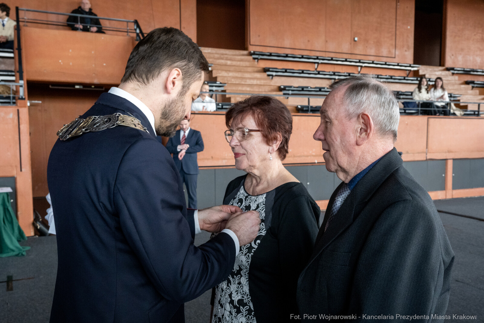 Miszalski, medale, seniorzy, Długoletnie Pożycie Małżeńskie, zdjęcia  Autor: Piotr Wojnarowski