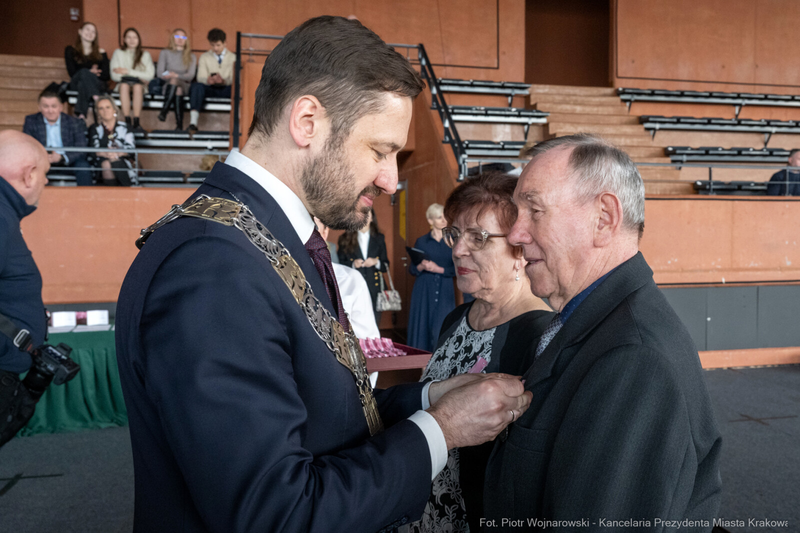 Miszalski, medale, seniorzy, Długoletnie Pożycie Małżeńskie, zdjęcia  Autor: Piotr Wojnarowski