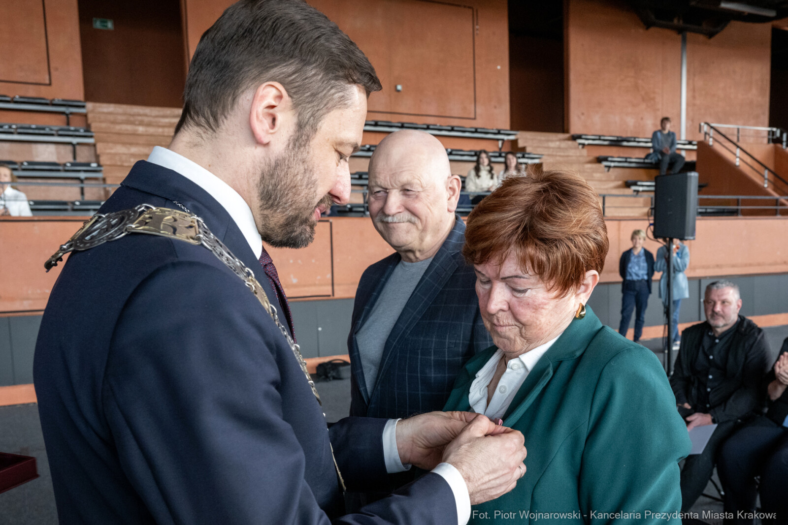 Miszalski, medale, seniorzy, Długoletnie Pożycie Małżeńskie, zdjęcia  Autor: Piotr Wojnarowski