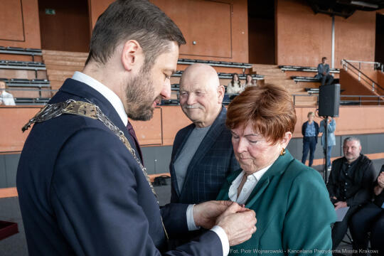 Miszalski, medale, seniorzy, Długoletnie Pożycie Małżeńskie, zdjęcia