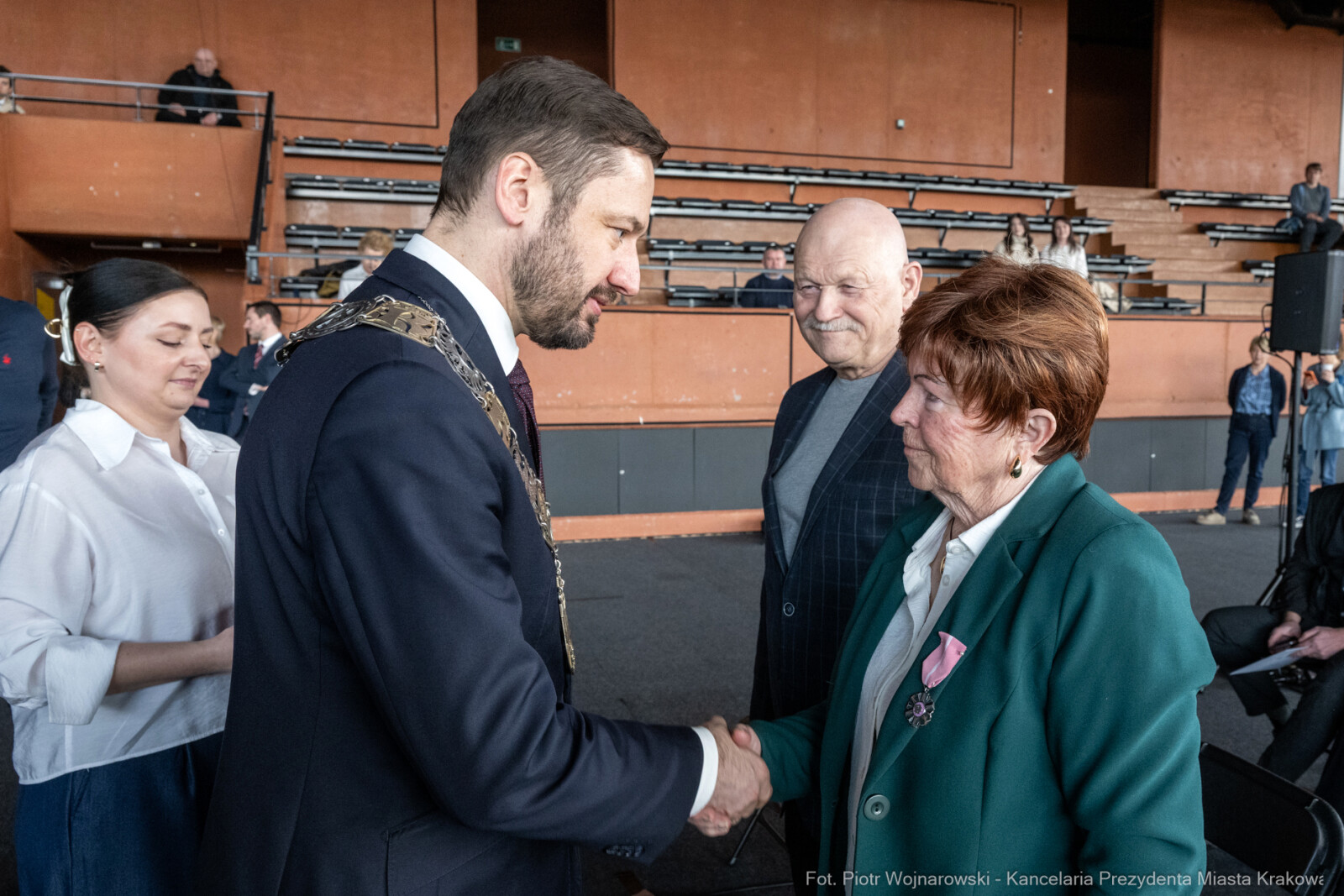 Miszalski, medale, seniorzy, Długoletnie Pożycie Małżeńskie, zdjęcia  Autor: Piotr Wojnarowski