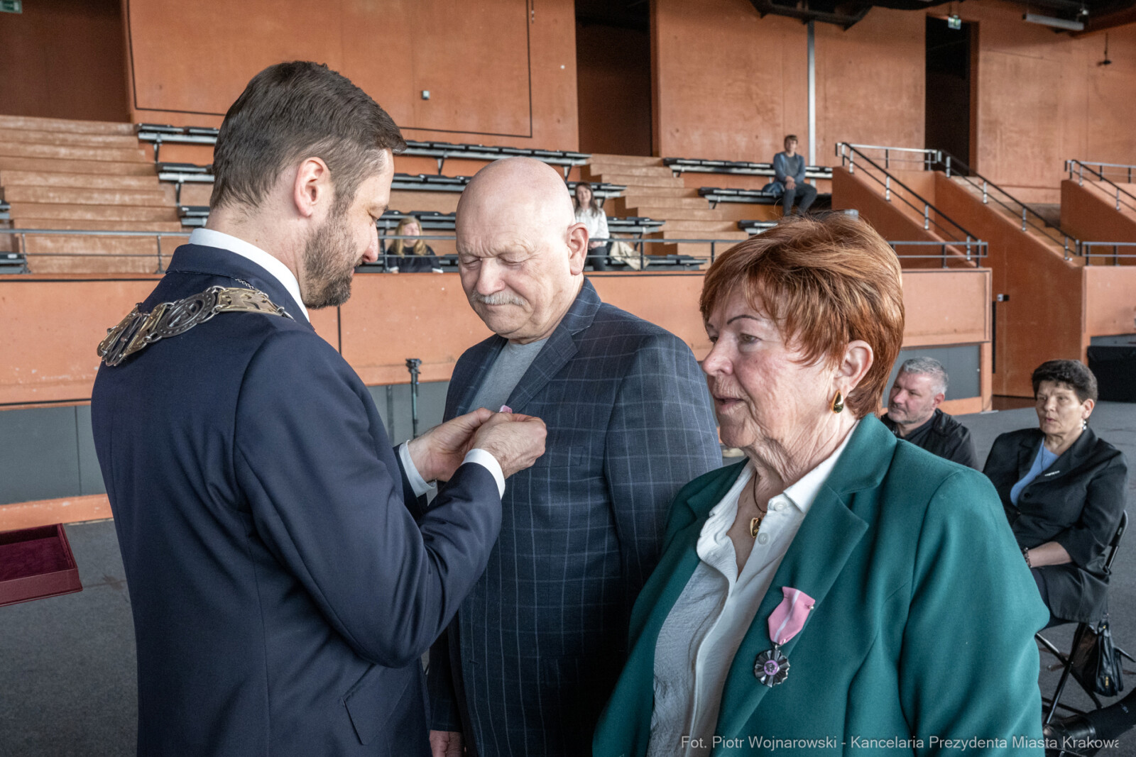 Miszalski, medale, seniorzy, Długoletnie Pożycie Małżeńskie, zdjęcia  Autor: Piotr Wojnarowski