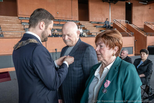 Miszalski, medale, seniorzy, Długoletnie Pożycie Małżeńskie, zdjęcia