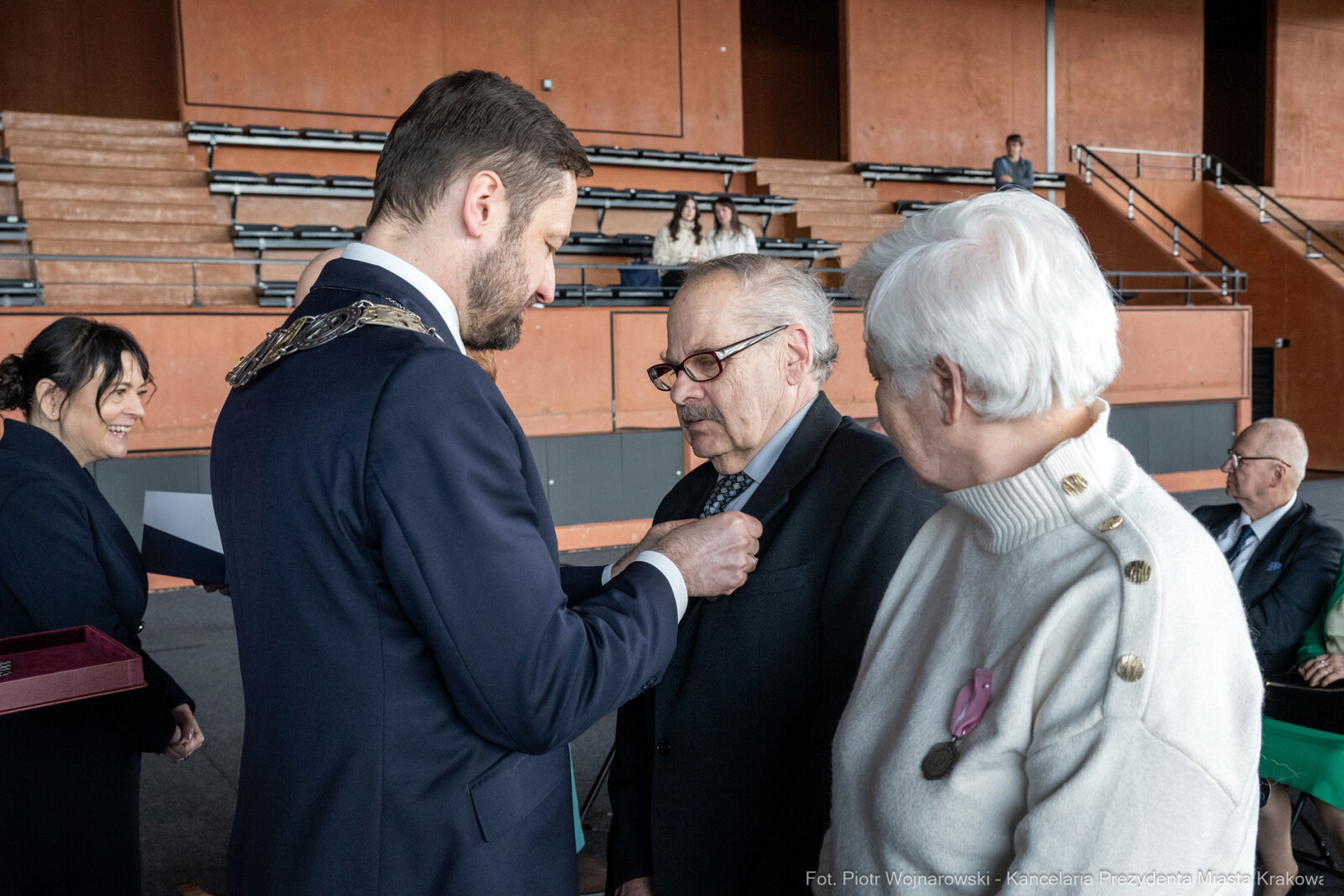 Miszalski, medale, seniorzy, Długoletnie Pożycie Małżeńskie, zdjęcia  Autor: Piotr Wojnarowski