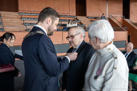 Miszalski, medale, seniorzy, Długoletnie Pożycie Małżeńskie, zdjęcia