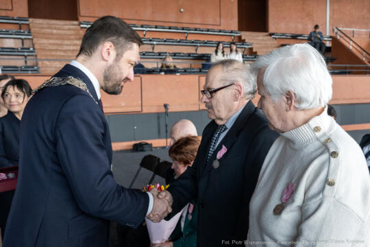 Miszalski, medale, seniorzy, Długoletnie Pożycie Małżeńskie, zdjęcia