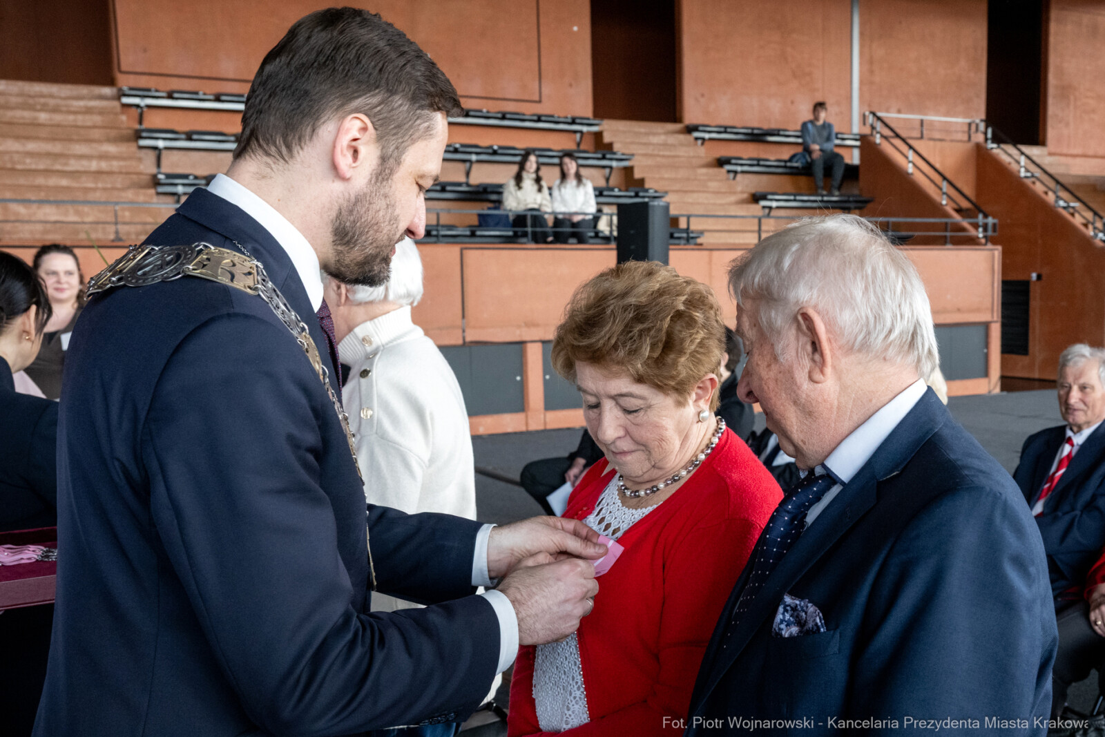 Miszalski, medale, seniorzy, Długoletnie Pożycie Małżeńskie, zdjęcia  Autor: Piotr Wojnarowski