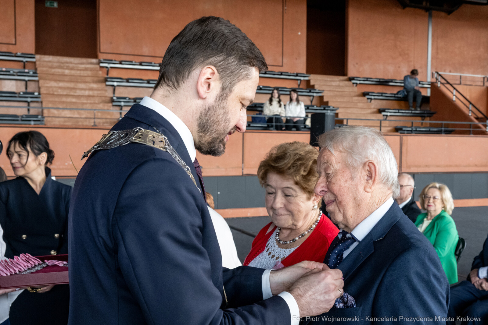 Miszalski, medale, seniorzy, Długoletnie Pożycie Małżeńskie, zdjęcia  Autor: Piotr Wojnarowski