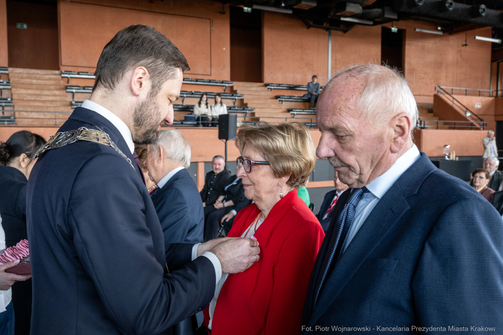 Miszalski, medale, seniorzy, Długoletnie Pożycie Małżeńskie, zdjęcia  Autor: Piotr Wojnarowski