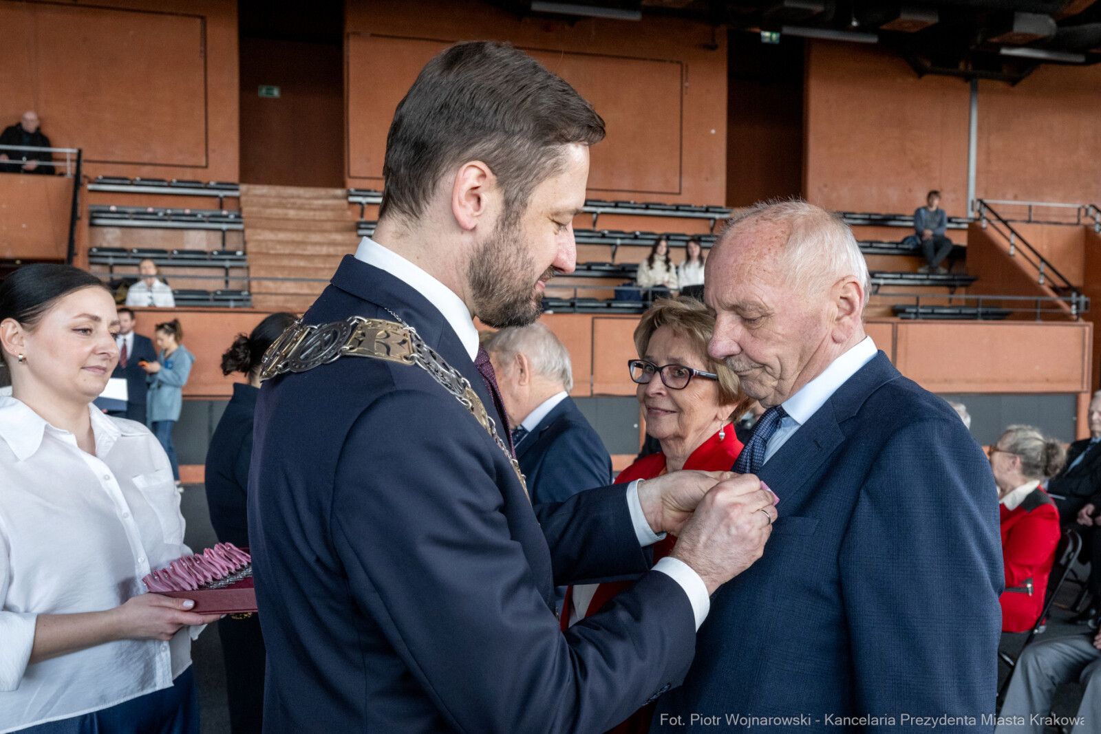 Miszalski, medale, seniorzy, Długoletnie Pożycie Małżeńskie, zdjęcia  Autor: Piotr Wojnarowski