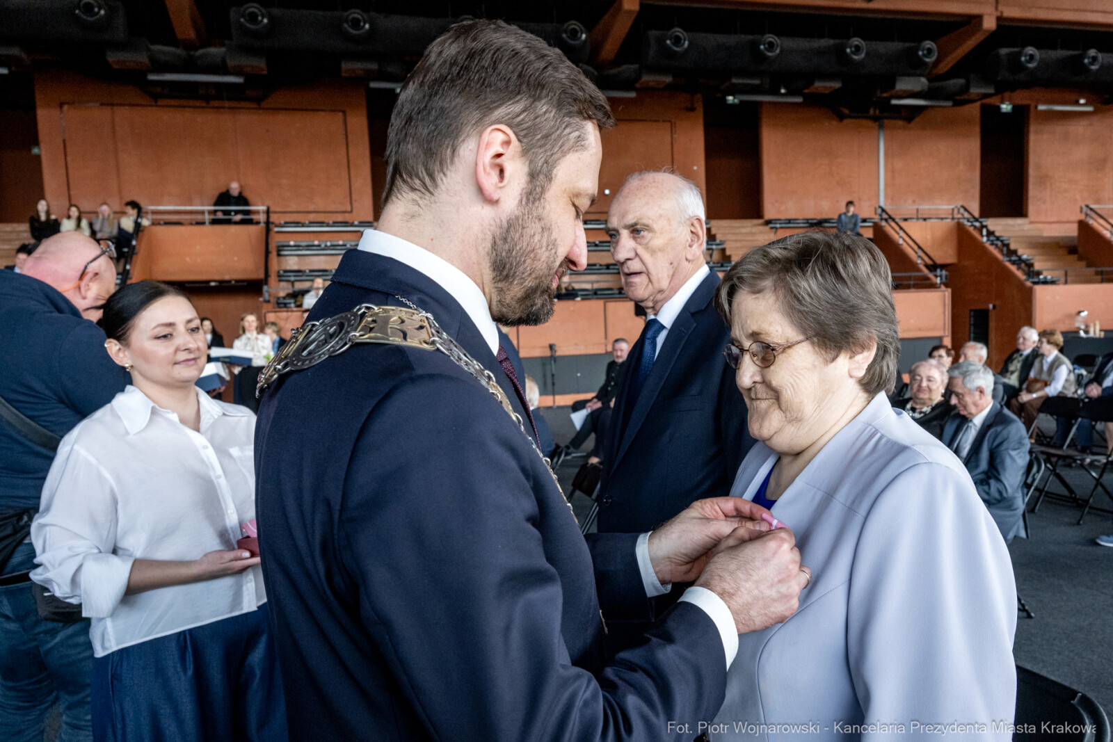 Miszalski, medale, seniorzy, Długoletnie Pożycie Małżeńskie, zdjęcia  Autor: Piotr Wojnarowski