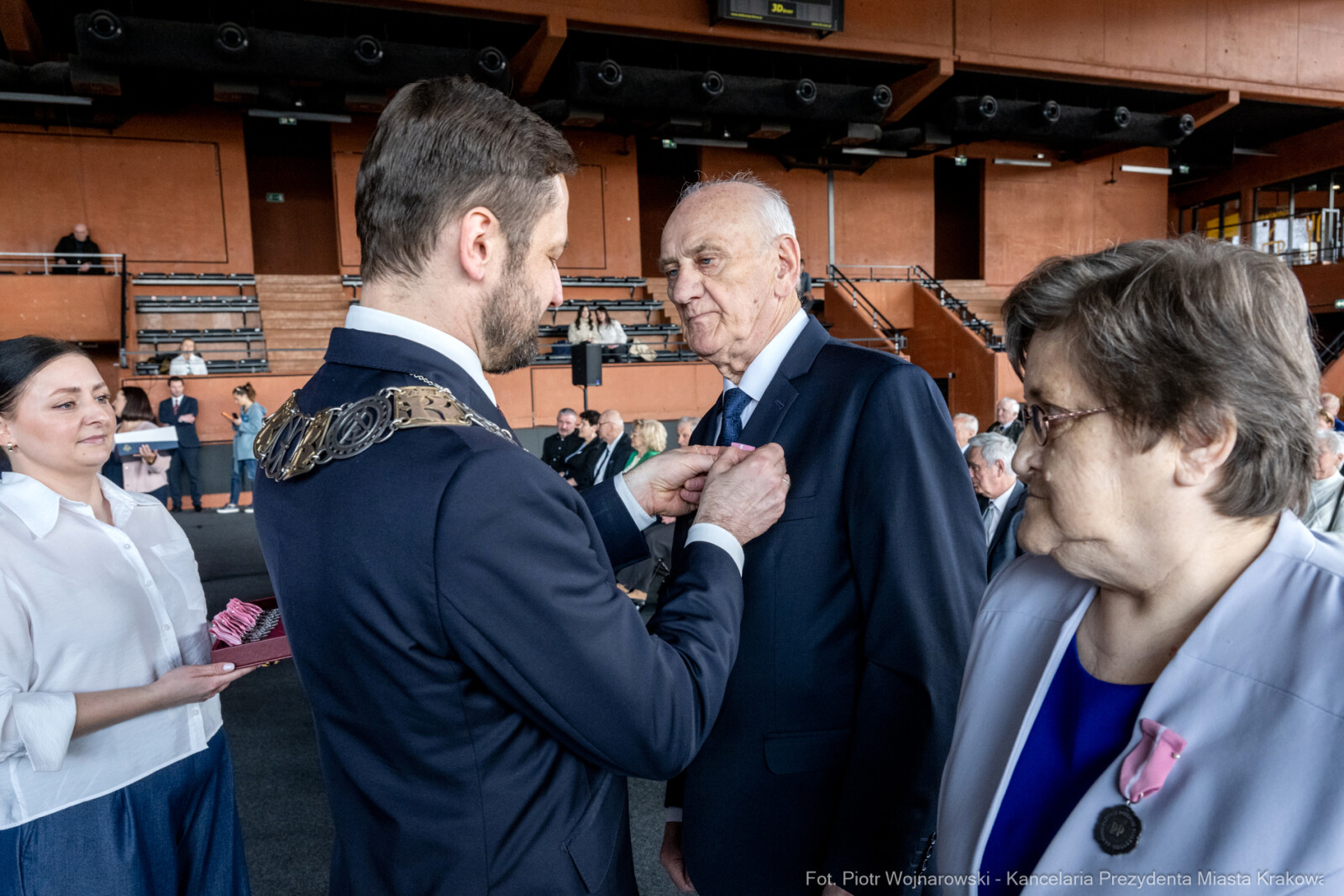 Miszalski, medale, seniorzy, Długoletnie Pożycie Małżeńskie, zdjęcia  Autor: Piotr Wojnarowski