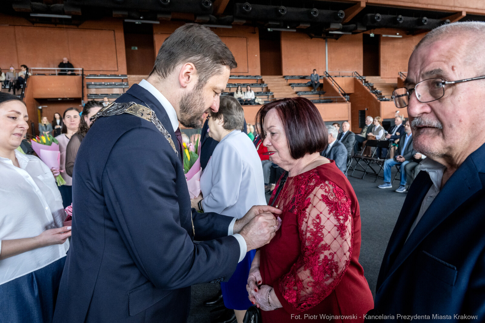 Miszalski, medale, seniorzy, Długoletnie Pożycie Małżeńskie, zdjęcia  Autor: Piotr Wojnarowski