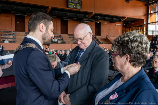 Miszalski, medale, seniorzy, Długoletnie Pożycie Małżeńskie, zdjęcia