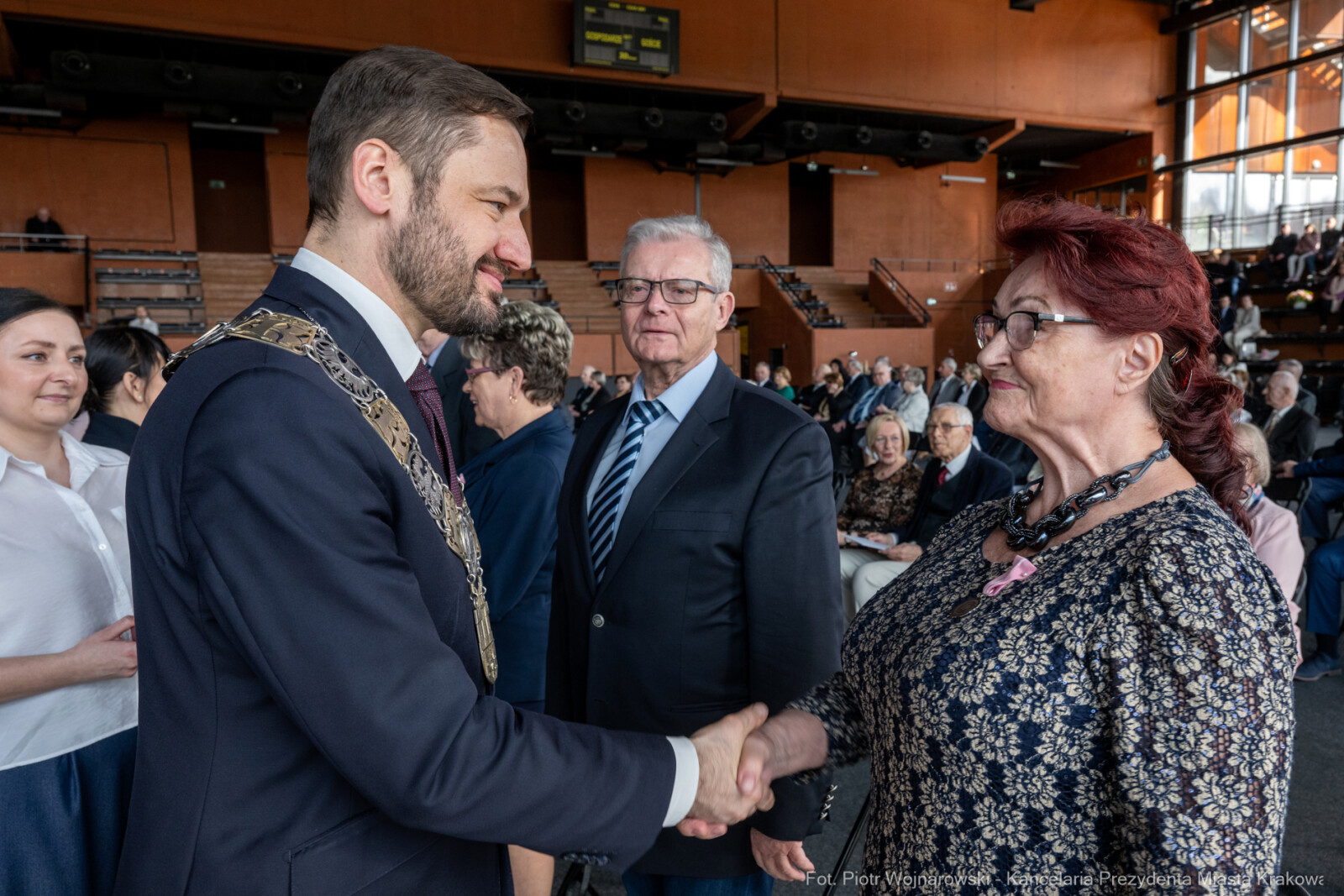 Miszalski, medale, seniorzy, Długoletnie Pożycie Małżeńskie, zdjęcia  Autor: Piotr Wojnarowski