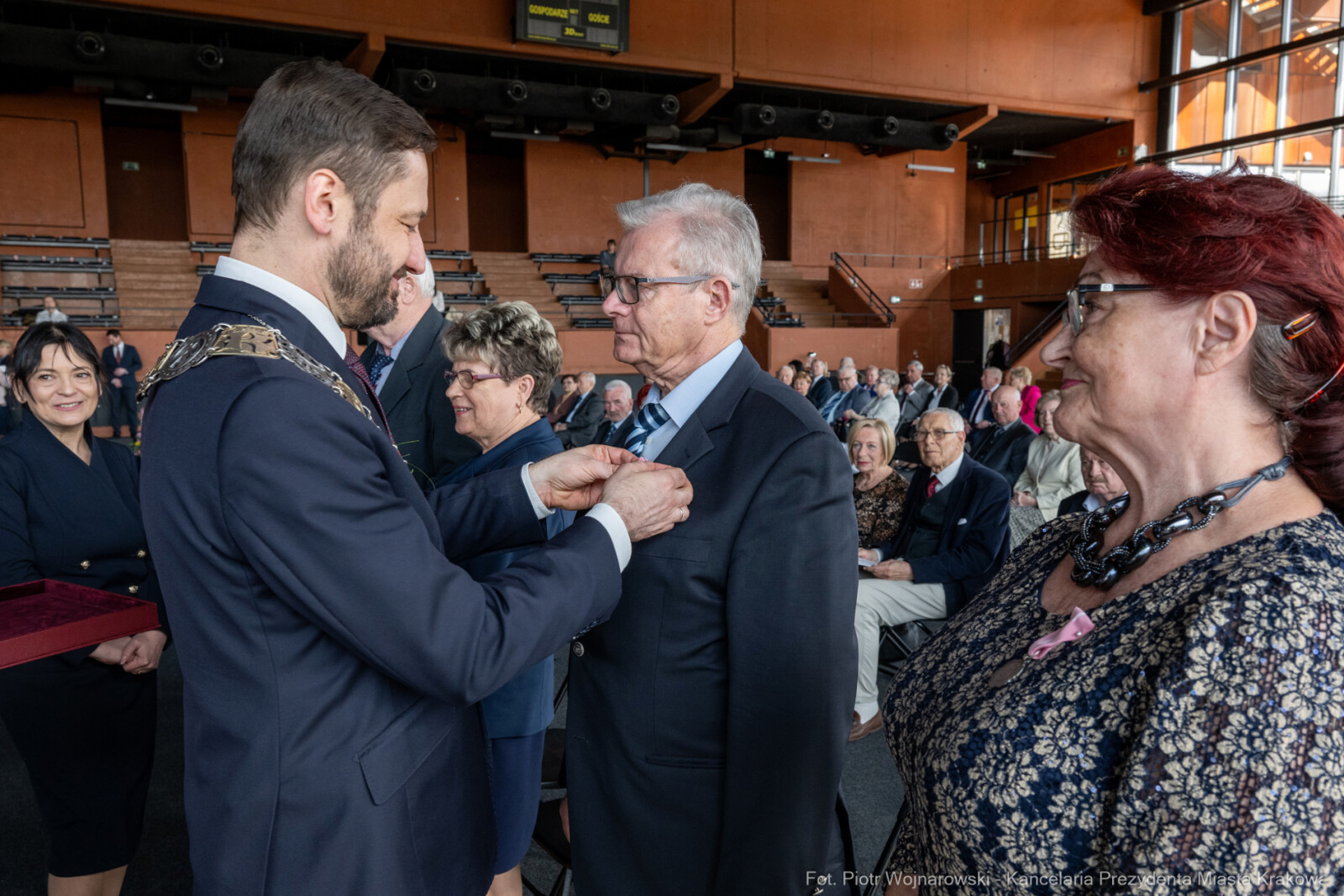 Miszalski, medale, seniorzy, Długoletnie Pożycie Małżeńskie, zdjęcia  Autor: Piotr Wojnarowski