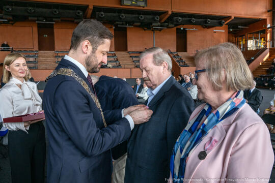 Miszalski, medale, seniorzy, Długoletnie Pożycie Małżeńskie, zdjęcia