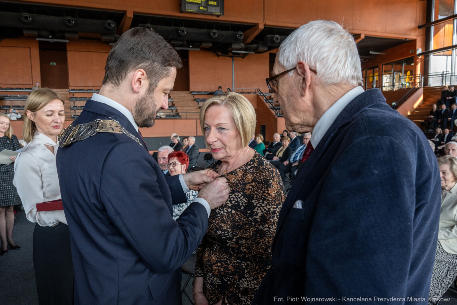 Miszalski, medale, seniorzy, Długoletnie Pożycie Małżeńskie, zdjęcia  Autor: Piotr Wojnarowski