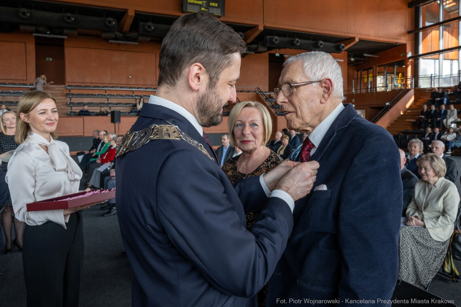 Miszalski, medale, seniorzy, Długoletnie Pożycie Małżeńskie, zdjęcia  Autor: Piotr Wojnarowski