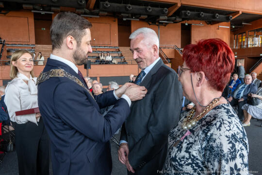 Miszalski, medale, seniorzy, Długoletnie Pożycie Małżeńskie, zdjęcia