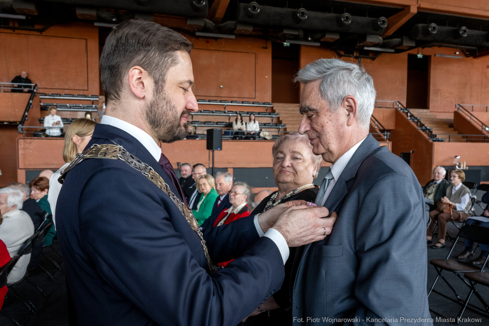 Miszalski, medale, seniorzy, Długoletnie Pożycie Małżeńskie, zdjęcia  Autor: Piotr Wojnarowski