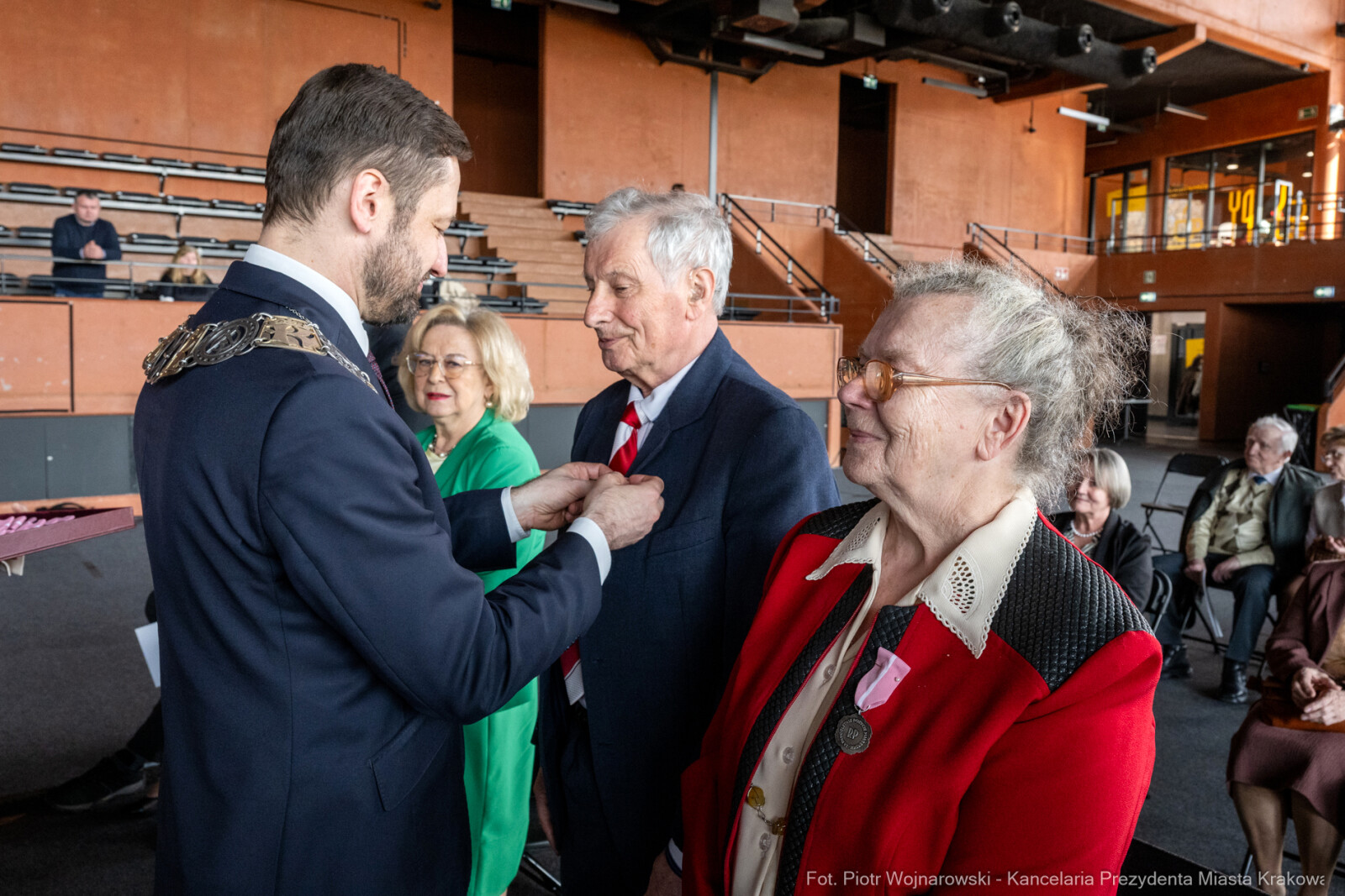 Miszalski, medale, seniorzy, Długoletnie Pożycie Małżeńskie, zdjęcia  Autor: Piotr Wojnarowski