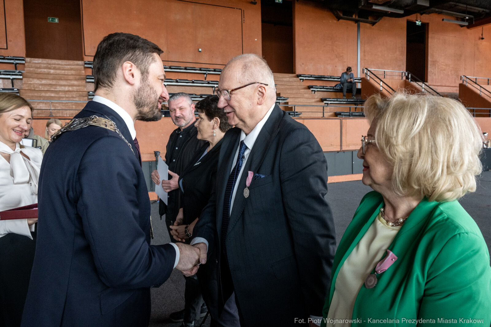 Miszalski, medale, seniorzy, Długoletnie Pożycie Małżeńskie, zdjęcia  Autor: Piotr Wojnarowski