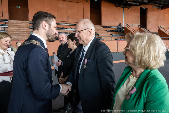 Miszalski, medale, seniorzy, Długoletnie Pożycie Małżeńskie, zdjęcia
