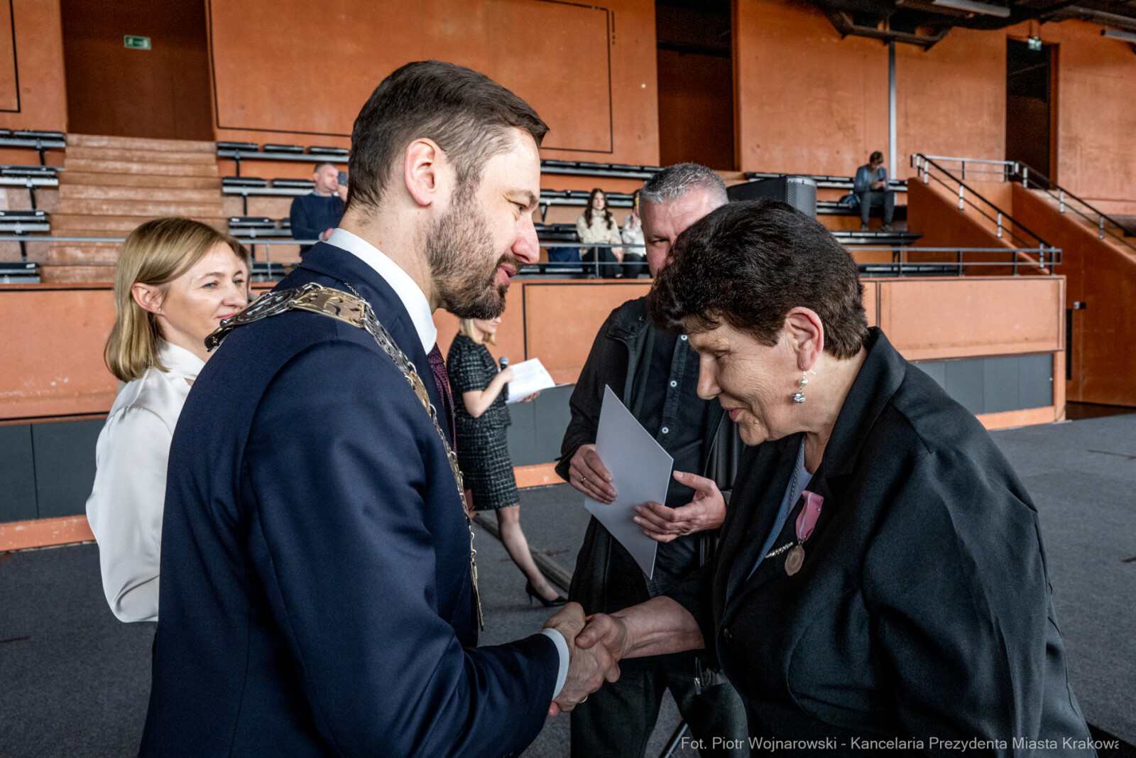 Miszalski, medale, seniorzy, Długoletnie Pożycie Małżeńskie, zdjęcia  Autor: Piotr Wojnarowski