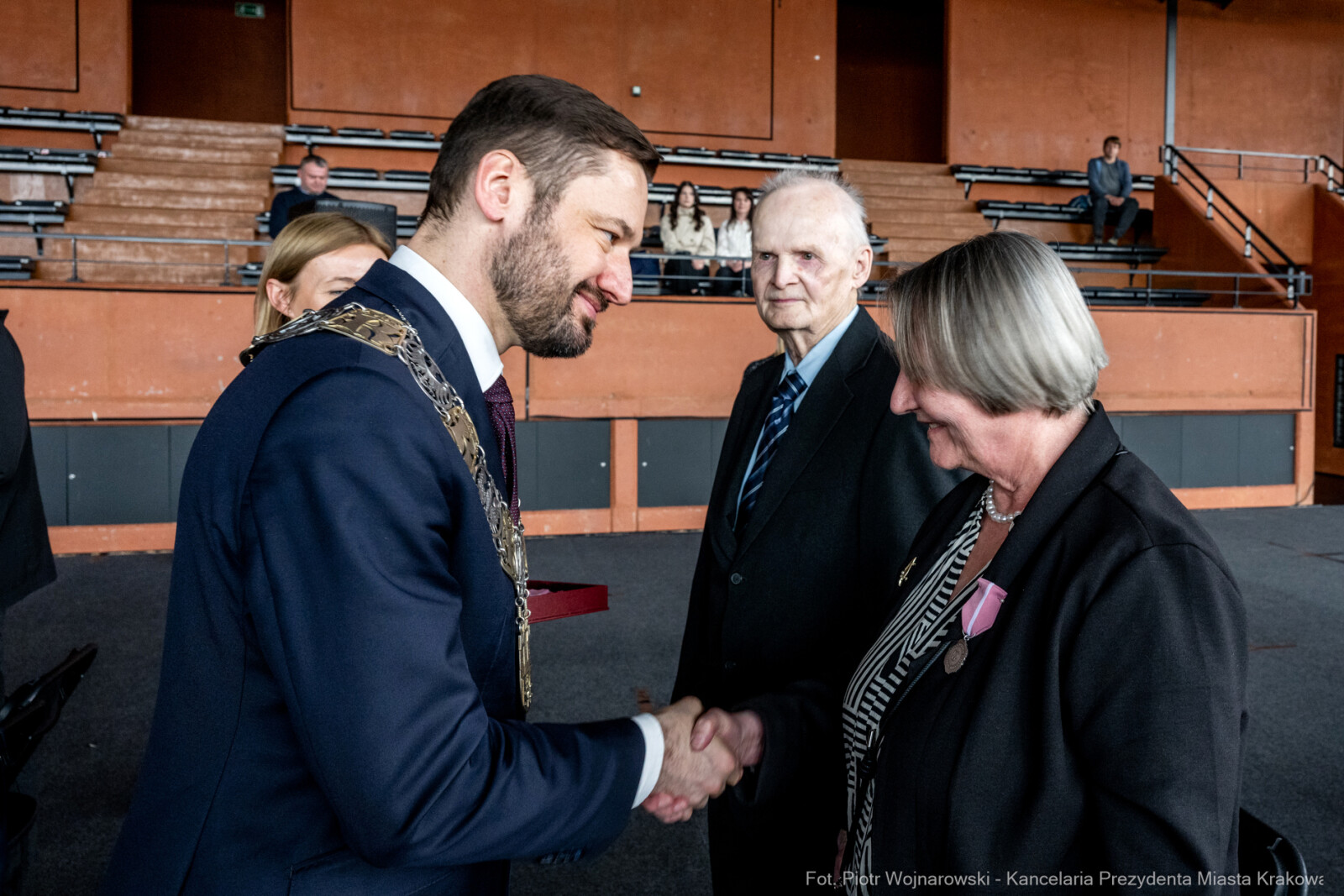 Miszalski, medale, seniorzy, Długoletnie Pożycie Małżeńskie, zdjęcia  Autor: Piotr Wojnarowski