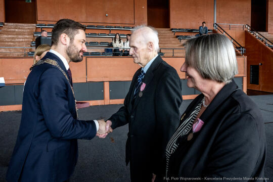 Miszalski, medale, seniorzy, Długoletnie Pożycie Małżeńskie, zdjęcia