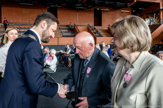 Miszalski, medale, seniorzy, Długoletnie Pożycie Małżeńskie, zdjęcia