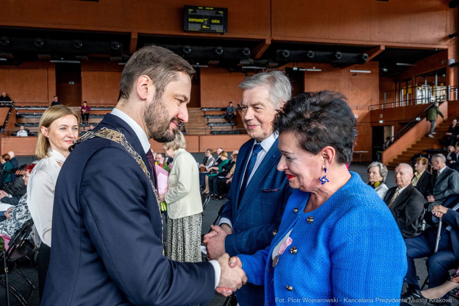 Miszalski, medale, seniorzy, Długoletnie Pożycie Małżeńskie, zdjęcia  Autor: Piotr Wojnarowski