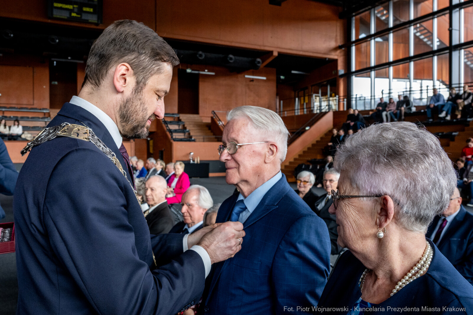 Miszalski, medale, seniorzy, Długoletnie Pożycie Małżeńskie, zdjęcia  Autor: Piotr Wojnarowski