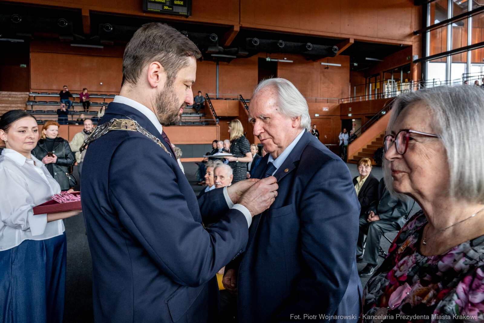 Miszalski, medale, seniorzy, Długoletnie Pożycie Małżeńskie, zdjęcia  Autor: Piotr Wojnarowski