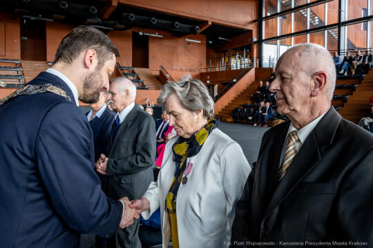 Miszalski, medale, seniorzy, Długoletnie Pożycie Małżeńskie, zdjęcia