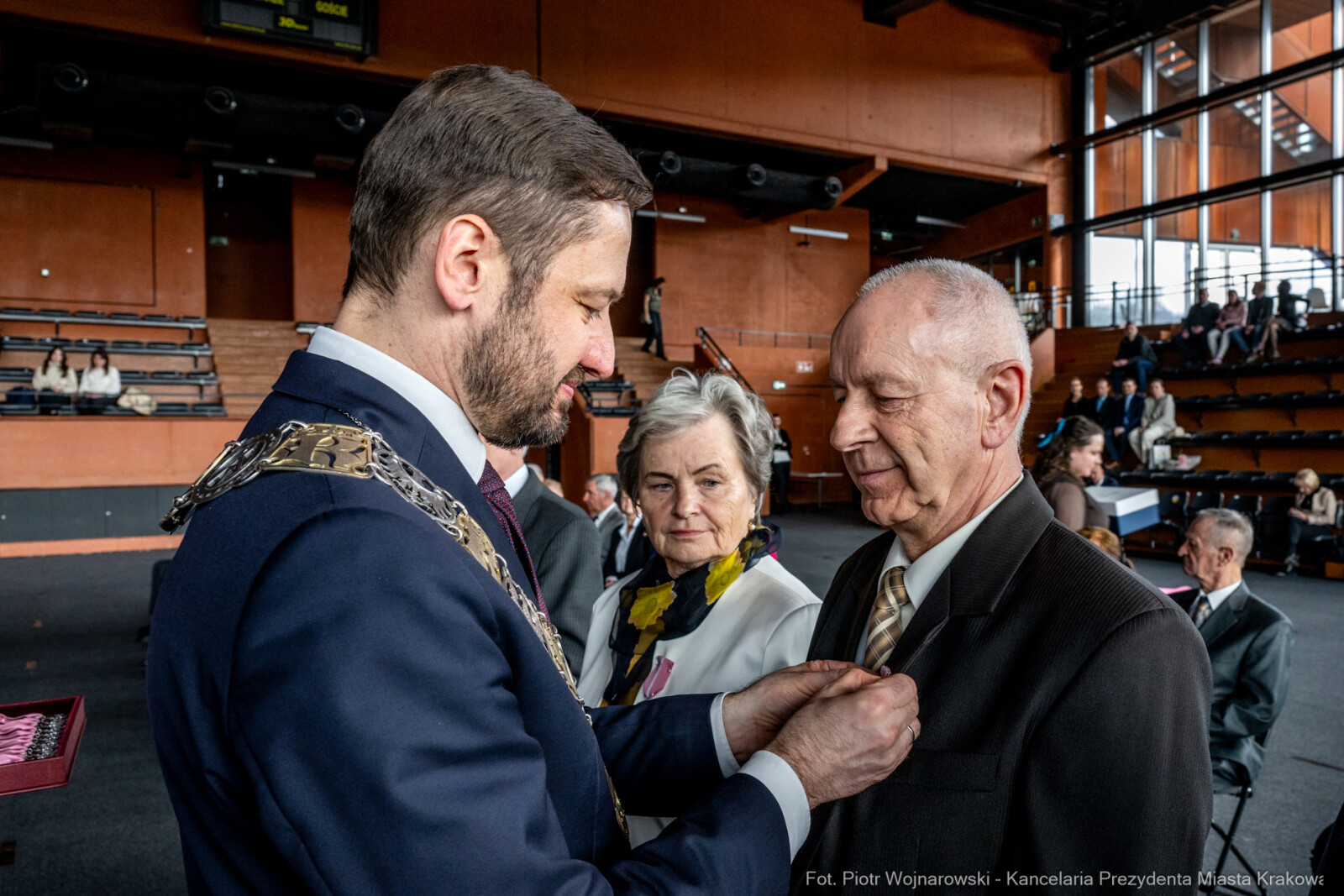 Miszalski, medale, seniorzy, Długoletnie Pożycie Małżeńskie, zdjęcia  Autor: Piotr Wojnarowski