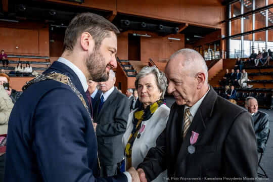 Miszalski, medale, seniorzy, Długoletnie Pożycie Małżeńskie, zdjęcia