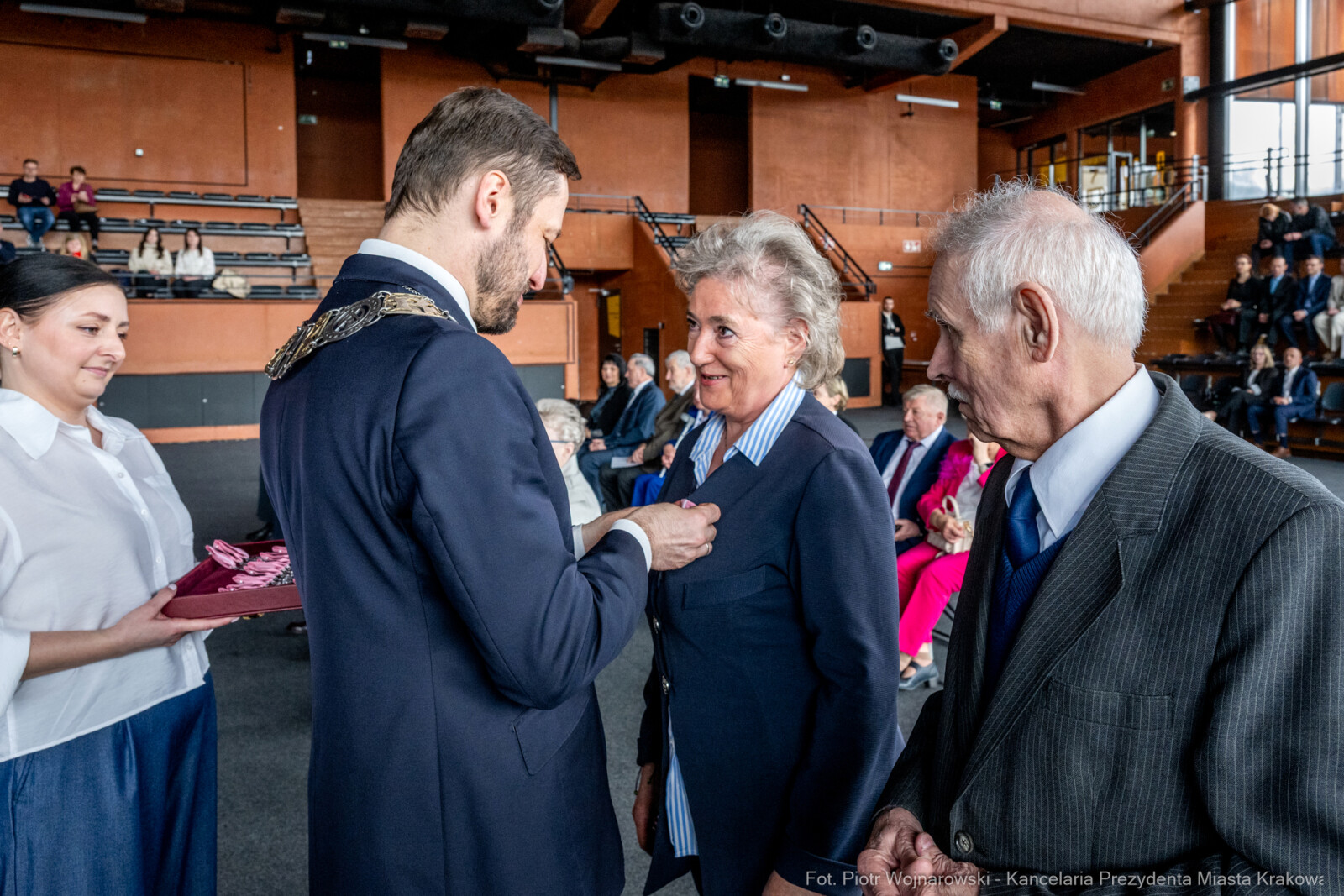 Miszalski, medale, seniorzy, Długoletnie Pożycie Małżeńskie, zdjęcia  Autor: Piotr Wojnarowski