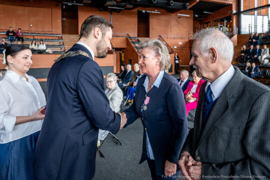 Miszalski, medale, seniorzy, Długoletnie Pożycie Małżeńskie, zdjęcia