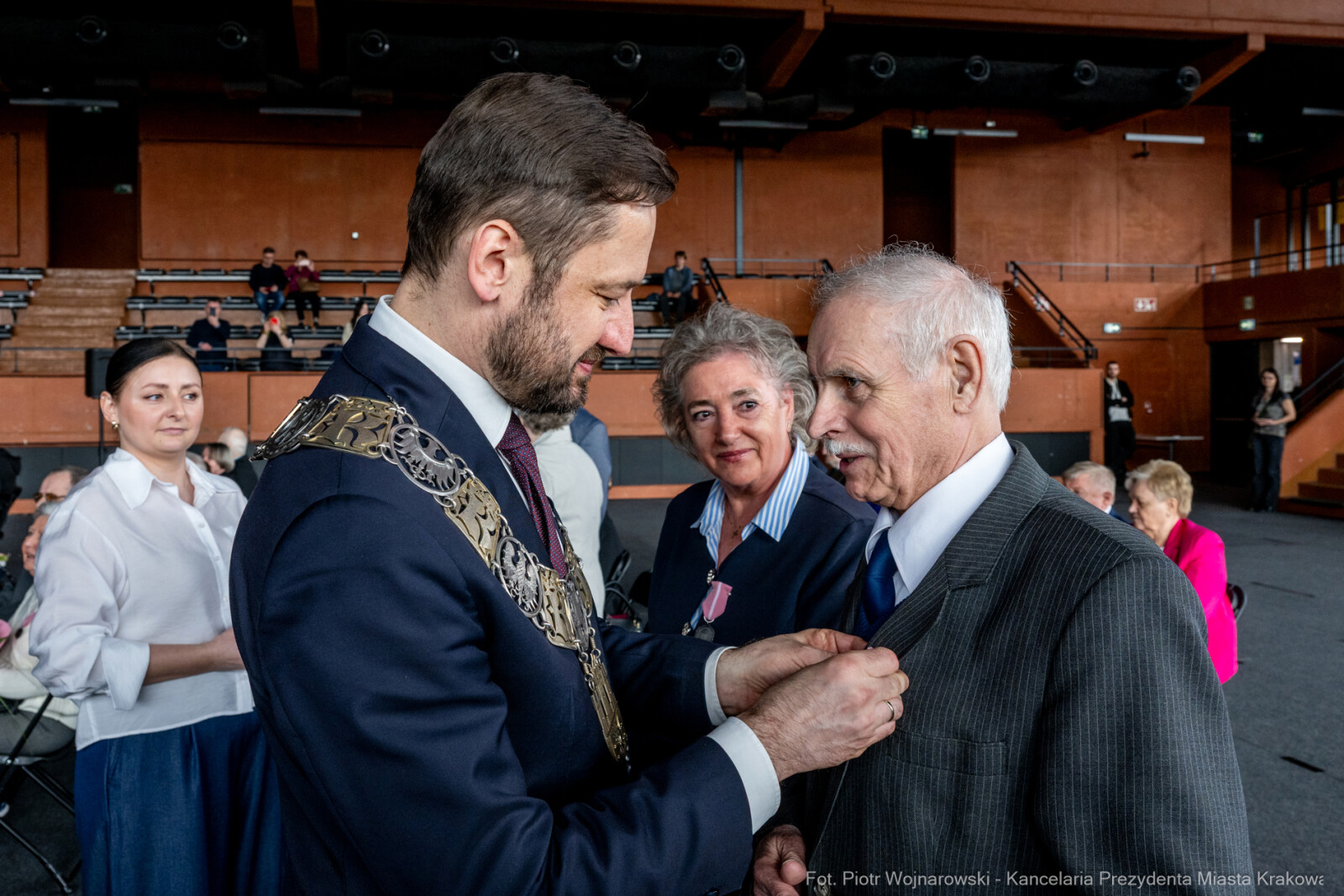 Miszalski, medale, seniorzy, Długoletnie Pożycie Małżeńskie, zdjęcia  Autor: Piotr Wojnarowski