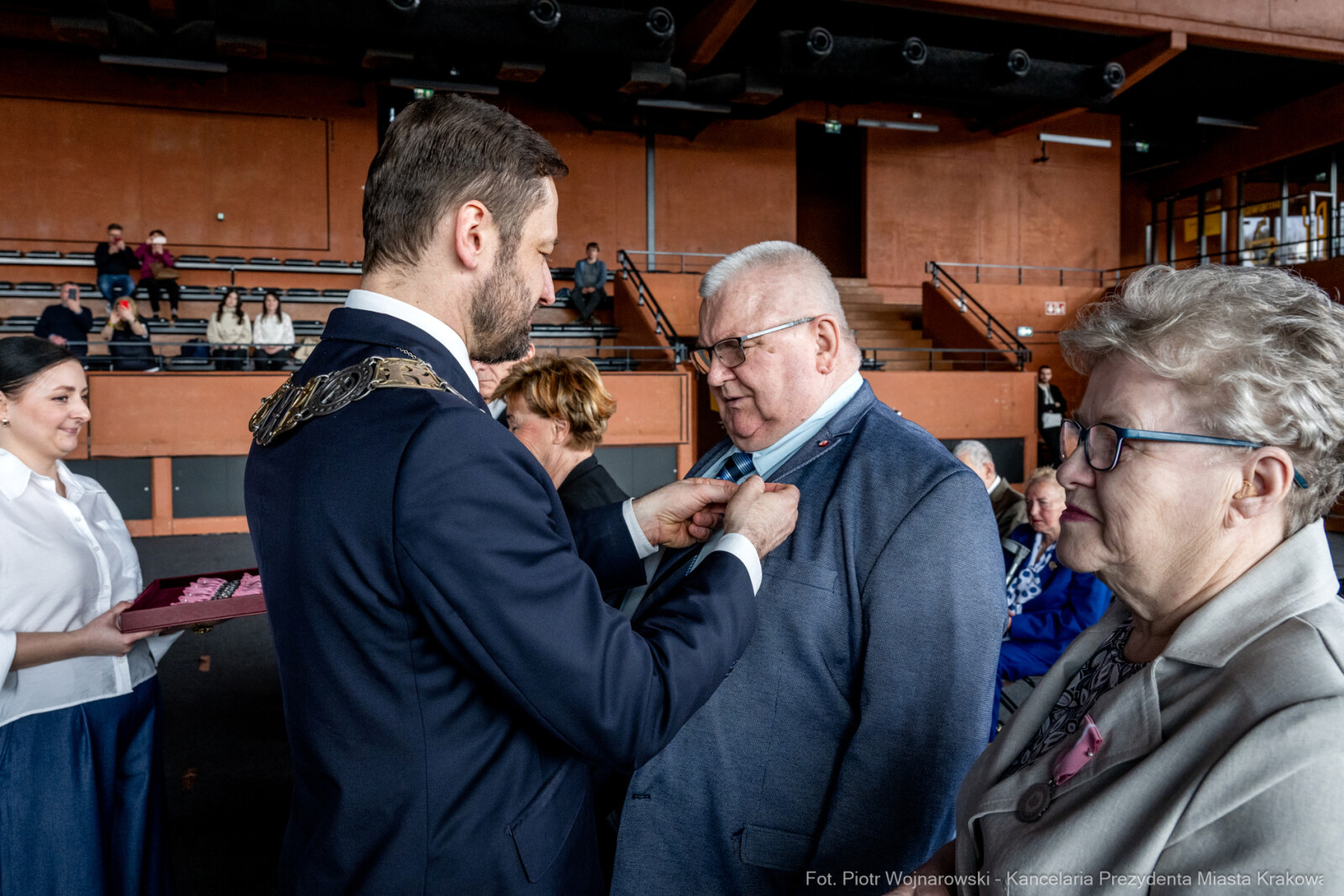 Miszalski, medale, seniorzy, Długoletnie Pożycie Małżeńskie, zdjęcia  Autor: Piotr Wojnarowski