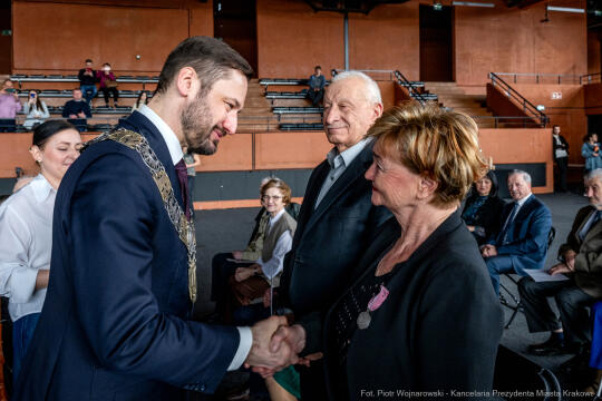 Miszalski, medale, seniorzy, Długoletnie Pożycie Małżeńskie, zdjęcia
