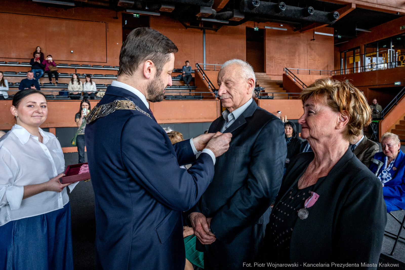 Miszalski, medale, seniorzy, Długoletnie Pożycie Małżeńskie, zdjęcia  Autor: Piotr Wojnarowski