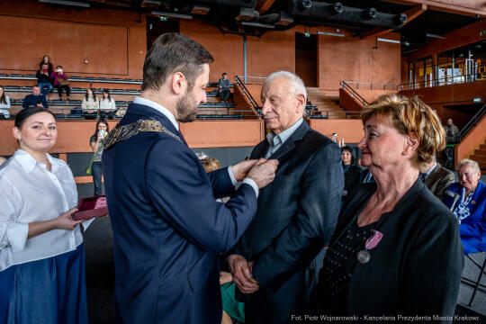 Miszalski, medale, seniorzy, Długoletnie Pożycie Małżeńskie, zdjęcia