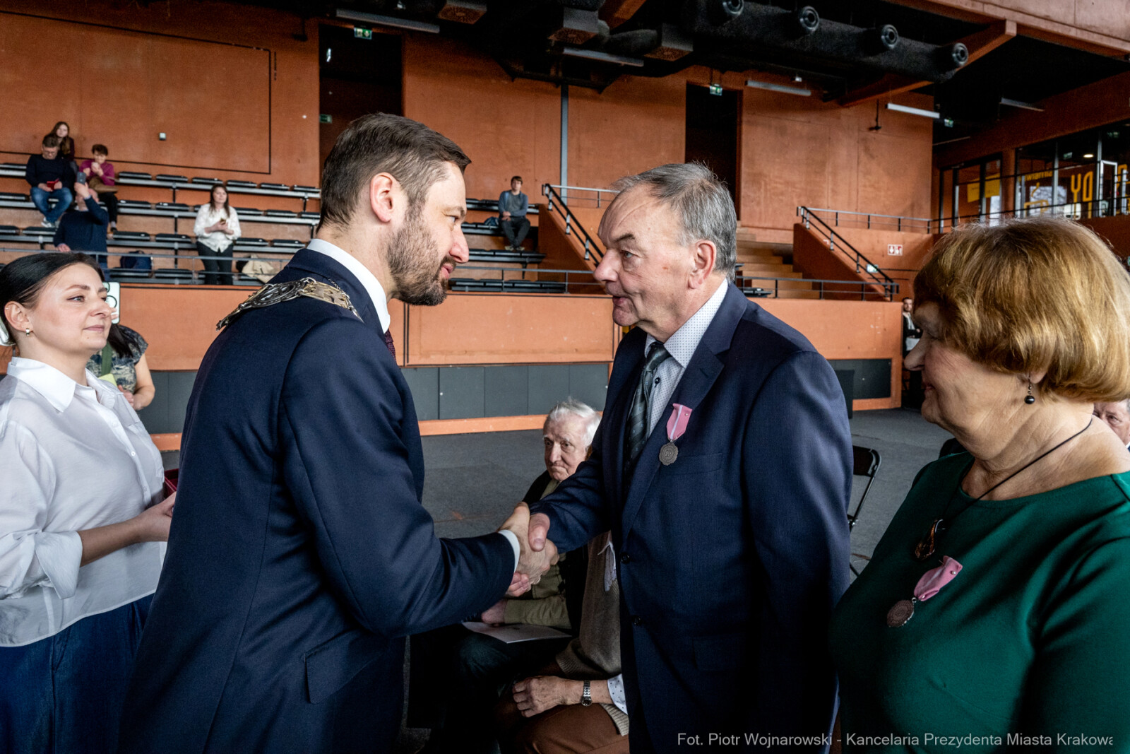 Miszalski, medale, seniorzy, Długoletnie Pożycie Małżeńskie, zdjęcia  Autor: Piotr Wojnarowski