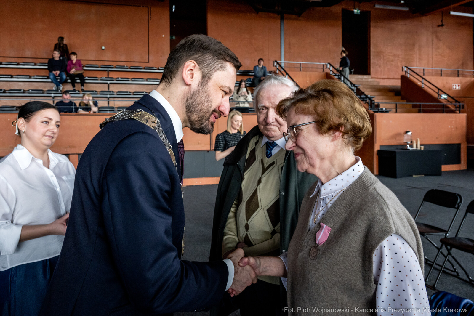 Miszalski, medale, seniorzy, Długoletnie Pożycie Małżeńskie, zdjęcia  Autor: Piotr Wojnarowski