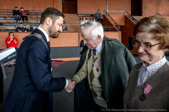 Miszalski, medale, seniorzy, Długoletnie Pożycie Małżeńskie, zdjęcia
