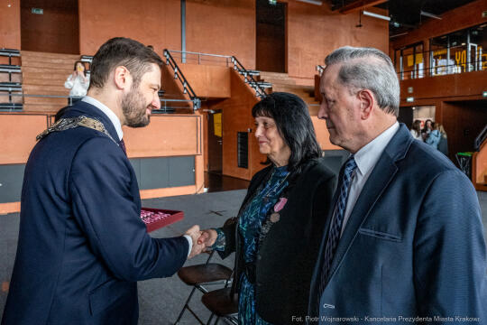 Miszalski, medale, seniorzy, Długoletnie Pożycie Małżeńskie, zdjęcia